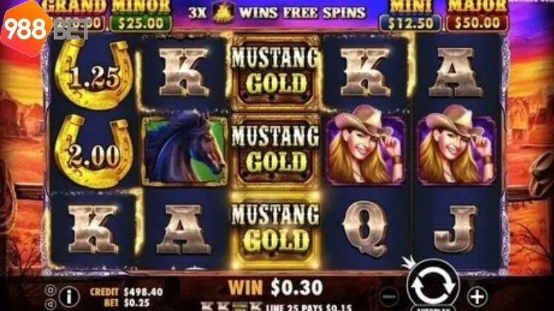 Nổ Hũ Mustang Gold - Jackpot khủng, chiến thắng với mỗi vòng quay 3 cach-choi-no-hu-mustang-gold